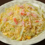 カニ風チャーハン Crab Fried Rice(星宿飯店)
