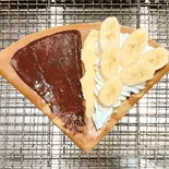 【人気No.1】①ホントノチョコカスタードバナナホイップ（ナカミチクレープ 足立六町店）