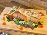 【当店の人気No.3】タコスミンチのオムレツホットサンド Taco Minced Omelette Hot Sandwich(博多のタコライス屋さん tacon Hakata taco rice restaurant tacon)
