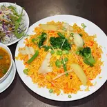 野菜ビリヤニセット VEGITABLE BIRYANI SET（インドネパールレストランサファル）