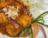 車海老のエビチリ(大福館)
