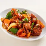 チキンチリ Chicken Chilli（【本格インドカレー】ハングリーアイHungry Eye）