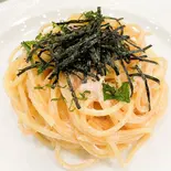 明太子のパスタ（バスタカフェ）