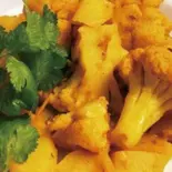ポテトとカリフラワーのカレー/Aloo Gobhi Curry（南インドエスニックレストランエローラパレス洗足池）