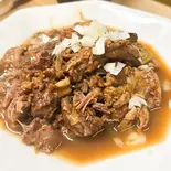ラム肉と玉ねぎのクミン炒め（福幸麻辣担）