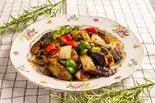麻婆茄子(餃子の点点)