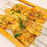 ジャガイモ焼き(2本セット)（串門‐創作中国料理）
