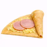 ハムチーズ(クレープ&スイーツ M's cafe (エムズカフェ) 鶯谷店)