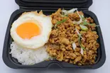 デリシャスミンチたまごトッピング Delicious Minced Meat with Egg Topping（アダルサ 武蔵小金井店）