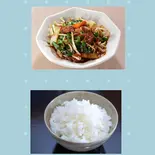 にらラバー炒めご飯付セット（中国料理 香隣坊）