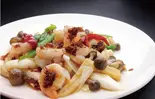 エビのxo醬炒め Stir-Fried Shrimp with XO Sauce(香港亭 中野店)