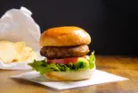 和牛バーガーとポテチ beef burger and  Potato Chips（【和牛ハンバーガー】LEX BURGER～南阿佐ヶ谷店～）