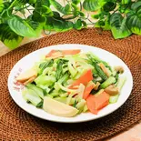 青菜の炒め（さっぱり中華房 清香楼本館）
