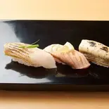 炙り3種にぎり（鮨處八千代総本店 別亭）