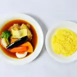 胸肉フリッターカレー(チーズ付き)（こうひいはうす）
