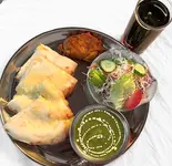チーズナンセット（インドネパール本場料理 マヤ）