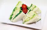 バジルたまごサンドイッチ(FOUR SEASONS CAFE)