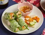 【当店人気NO3】生春巻き Fresh Spring Rolls2pic（アジアン レストラン マナスル）