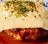 ハンバーグ特製ソース台湾風(台湾複合料理居酒屋 雅庄)