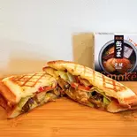 サバスモークホットサンド（昼こじ【缶deサンド】）