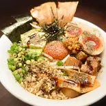 にんにく黒胡椒バターまぜそば（まぜそば鳳）