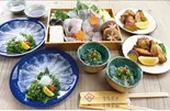 醍醐セット(湯引き、てっさ、唐揚げ、てっちり:4品) 2人前（玄品 堺天神）