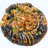 豚挽き肉とナス炒め 【肉末茄子】(中華料理 聚楽園)