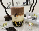 ブランクタピオカココアミルク M Black Tapioca Cocoa Milk (Medium)（茶千歳杉田店）