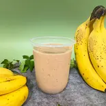 【内側からポカポカ腸活!】ぬかバナナシナモンスムージー(【自家製もっちりベーグル】ベーグルカフェZERO 浅草)