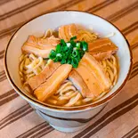 三枚肉そば（そば家 鶴小 壺川店）