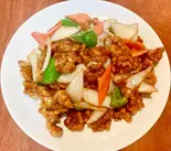 揚げ豚肉のオイスターソース炒め（中国家常菜 祥龍房）