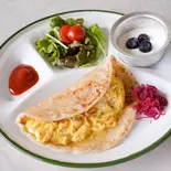 ベーコンエッグロティサンド Bacon and Egg Roti Sandwich(curry&spice warung)