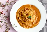 オマール海老と渡り蟹の濃厚クリームパスタ（パスタデリバリー 25年以上続くホテルクオリティー 六本木 グラテシモ）