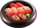 まぐろ3種盛り（つきじ海賓 西新井店）