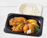 若鶏のグリル てりやきソース＆カキフライ弁当（ジョナサン 板橋大山店）