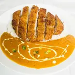 カツカレーライス Pork cutlet curry rice（インド料理 Himal）