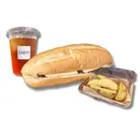 あんバターのバインミー+ドリンク+ポテト（Lapin）
