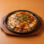 肉玉そば(ピリ辛麺)（広島お好み焼き せぽん）