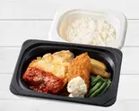 若鶏のグリル トマトソース＆かにクリーミーコロッケ弁当（ジョナサン 板橋大山店）