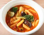 ナスのペンネアラビアータ風（1日分の野菜を食べるスープ レギューム -Legumes-）