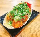 【人気NO.3】ねぎ塩たこ焼き【塩だれ】（【大阪名物 揚げたこ焼き・イカ焼き】粉もん屋 清水店）