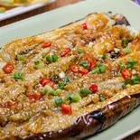 茄子焼き-辛い(烤茄子)/1本（人間煙火）