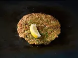 海鮮ミックスねぎ焼き(お好み焼きもんじゃ ウマウマ 麻布十番)
