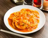 エビ玉子チリソース Shrimp and Eggs with Chili Sauce（谷記 3号店）