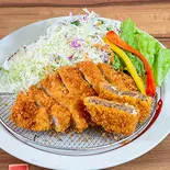 【単品】豚ロースかつ&和牛ミンチカツ(醤屋万吉のうどん)
