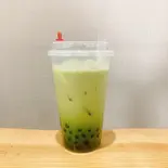 【タピオカ】抹茶ミルク（【関西風＆広島風お好み焼き・鉄板焼き】 桜家）