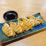 具だくさん 揚げ餃子 (5個)【酢醤油】（【関西風＆広島風お好み焼き・鉄板焼き】 桜家）