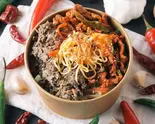ゴゴノハーフ&ハーフ・プルコギ+ジェユック(410g~) Bulgogi + Jeyuk (Half/Half) 불고기+제육 반반덮밥(GOGONOEATS)
