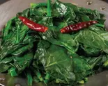 ほうれん草炒め/STIR FRIED SPINACH（スパイスの森）