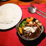 ハンバーグシチュー（CAFFE STRADA）